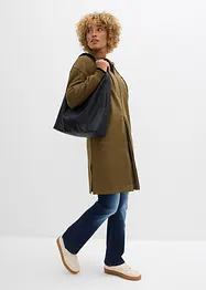 Extra lang sweatvest met splitten opzij, bonprix