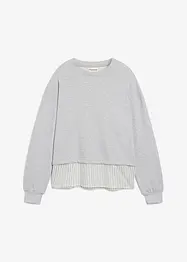 Sweater met blouse, bonprix
