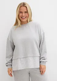 Sweater met blouse, bonprix