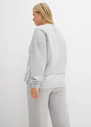 Sweater met blouse, bonprix