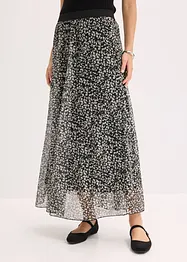 Rok van mesh jersey, bonprix