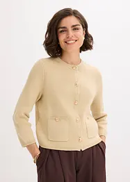 Kort vest van katoen, bonprix