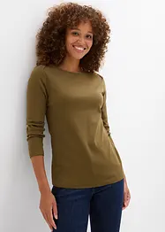 Oversized shirt van biologisch katoen, bonprix