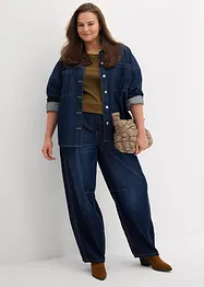 Oversized shirt van biologisch katoen, bonprix