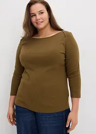 Oversized shirt van biologisch katoen, bonprix