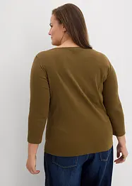 Oversized shirt van biologisch katoen, bonprix