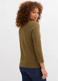 Oversized shirt van biologisch katoen, bonprix