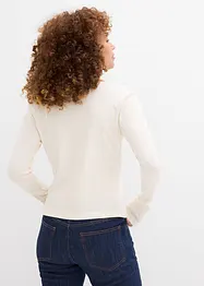 Geribd shirt met biologisch katoen, bonprix