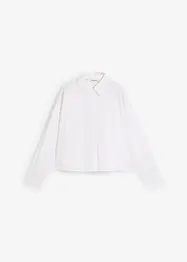Overhemdblouse met zijde, bonprix