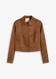 Imitatieleren jas in wildleder look, bonprix