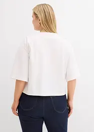 Oversized sweater in een zachte katoenmix, bonprix