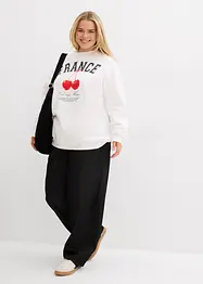 Oversized sweater van biologisch katoen, bonprix
