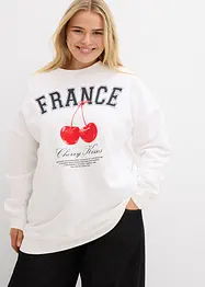 Oversized sweater van biologisch katoen, bonprix