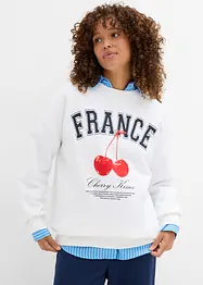 Oversized sweater van biologisch katoen, bonprix