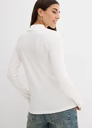 Longsleeve van geribd materiaal, bonprix