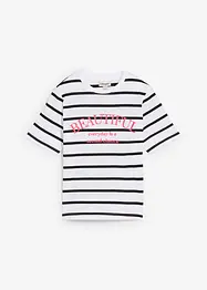 Gestreept T-shirt van puur katoen, bonprix