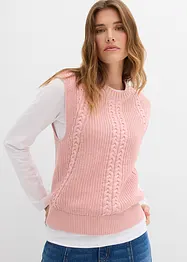 Spencer in een katoenmix, bonprix