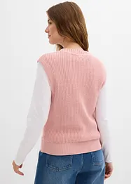 Spencer in een katoenmix, bonprix