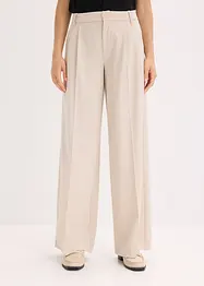 Geplooide broek met dubbele plooien, bonprix
