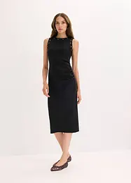 Midi jurk met studs, bonprix