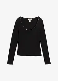 Geribd shirt van biologisch katoen, bonprix