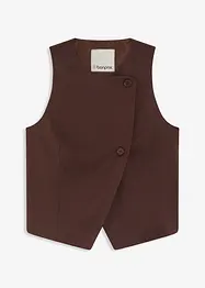 Bodywarmer met asymmetrische knoopsluiting, bonprix