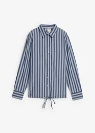 Oversized blouse met tunnelkoord, bonprix