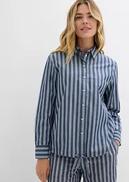Oversized blouse met tunnelkoord, bonprix
