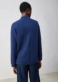 Oversized vest met zijde, bonprix