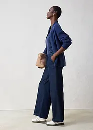 Oversized vest met zijde, bonprix