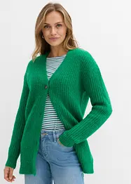 Grof gebreid vest in een zachte wolmix, bonprix