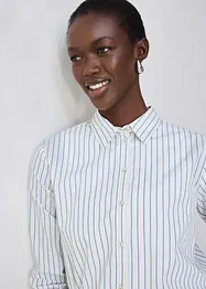 Overhemdblouse met zijde, bonprix