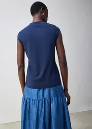 Shirt met zijde, bonprix