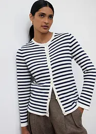 Vest met zijde, bonprix