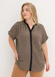 Oversized blouse  georgette, bonprix