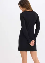 Mini jurk met glitters, bonprix