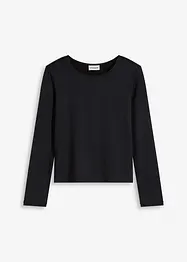 Longsleeve met schoudervullingen, bonprix