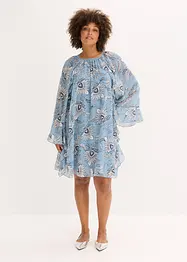 Tuniekjurk van gestructureerde chiffon, bonprix