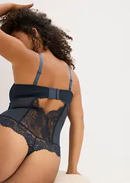 Stringbody met glanseffect, bonprix