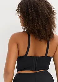 Voorgevormde bh top met glanseffect, bonprix