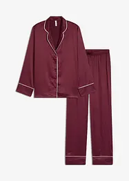 Geweven pyjama van satijn, bonprix