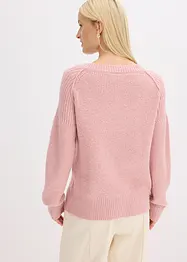 Trui met V-hals, bonprix
