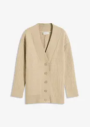 Vest met ribbelbreiwerk, bonprix