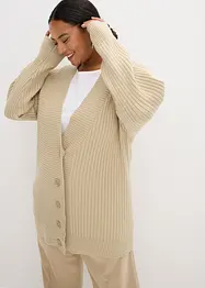 Vest met ribbelbreiwerk, bonprix
