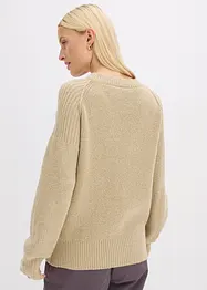 Trui met V-hals, bonprix