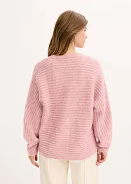 Grof gebreid vest met wol, bonprix