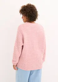 Grof gebreid vest met wol, bonprix
