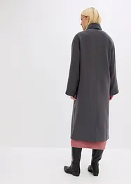 Lange jas van een zachte viscosemix, bonprix