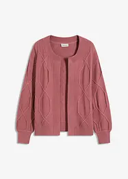 Vest met een vlechtpatroon, bonprix