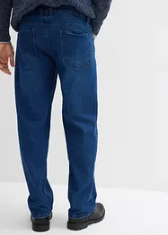 Loose fit stretch jeans, straight, bonprix